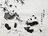 Two Treasures of Panda (2024) #1 13.5x17